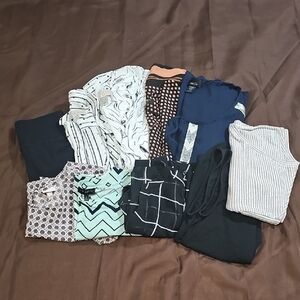 Ladies XSP Bussiness Casual Office Separates Tops Bundle Ten Piece Size XSP